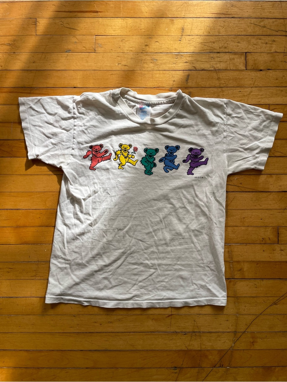 Vintage Grateful Dead Dancing Bears Tee Single Stitch Small